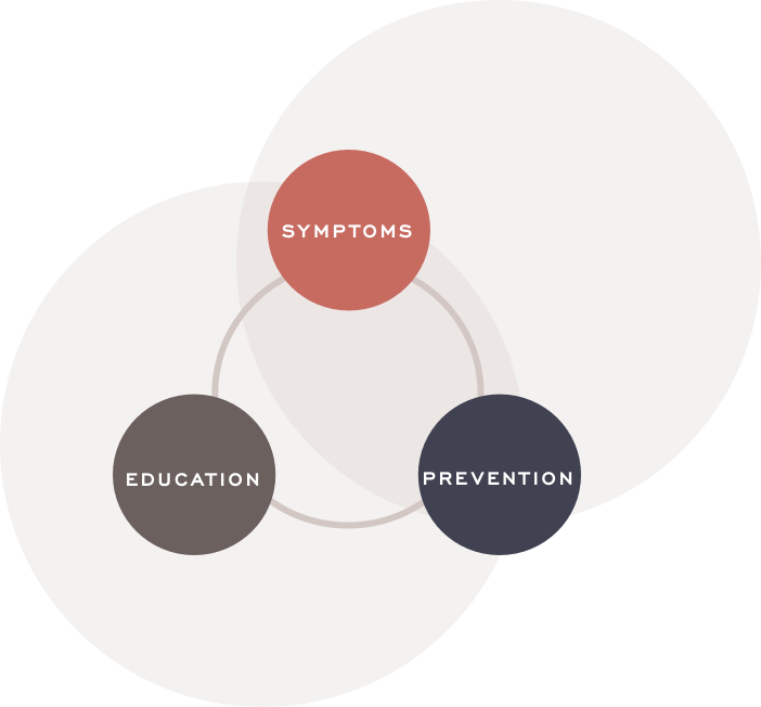 Vim & Co Wellness Triangle Diagram