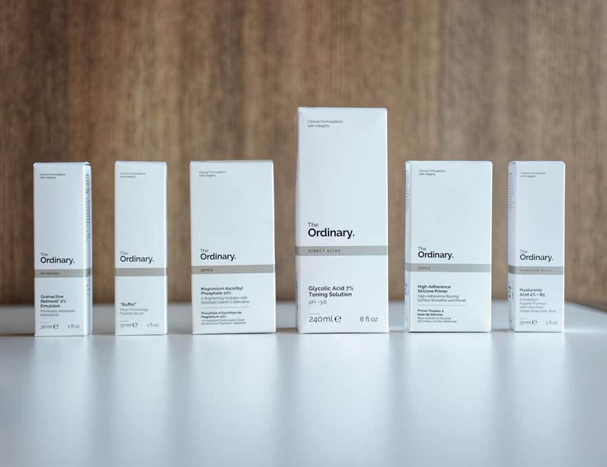 The Ordinary Product Range