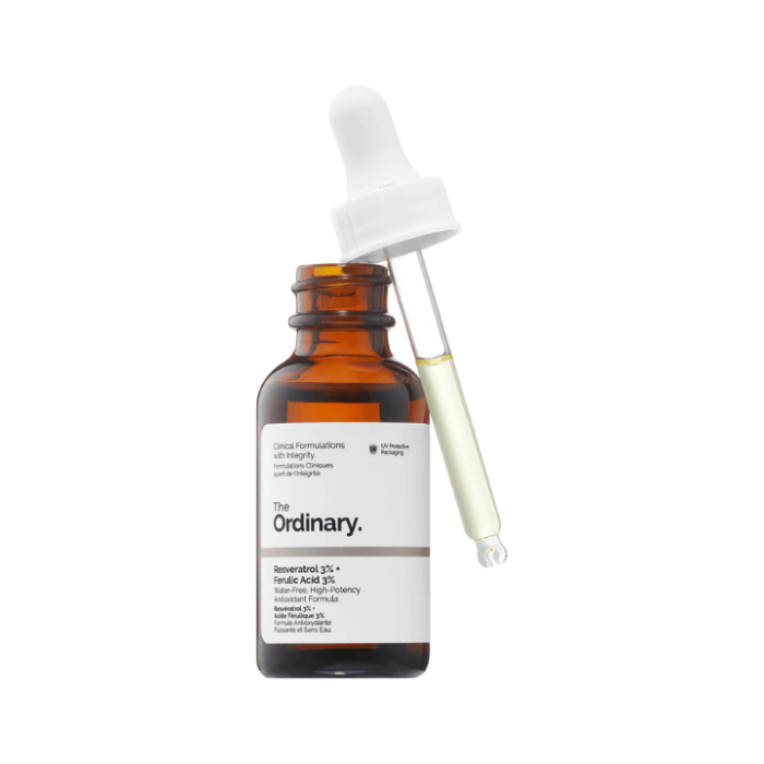 the ordinary resveratrol 3% + ferulic acid 3%