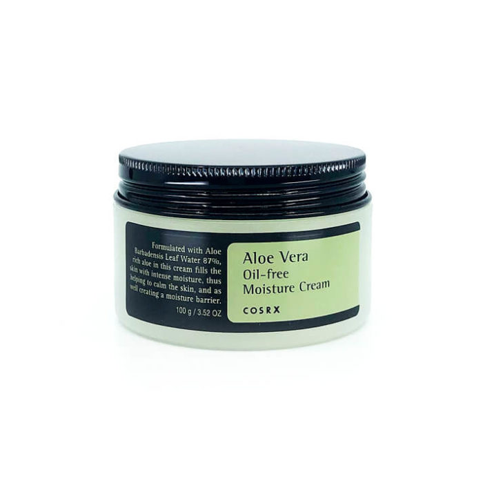 cosrx aloe vera oil free moisture cream review