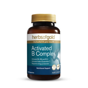 Image of Herbs of Gold Activated B Complex Supplement 30 tablets