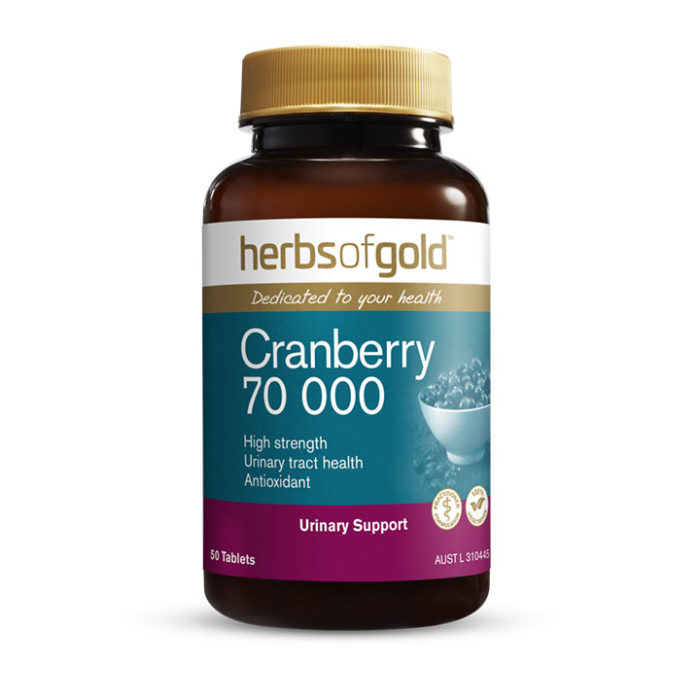 Cranberry 70000 supplement for urinary tract infections