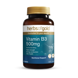 Image of Herbs of Gold Vitamin B3 500mg supplement