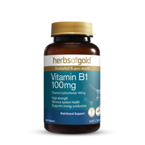 Image of Herbs of Gold Vitamin B1 100mg supplement
