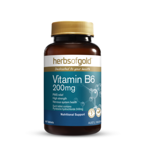 Image of Herbs of Gold Vitamin B6 200mg supplement