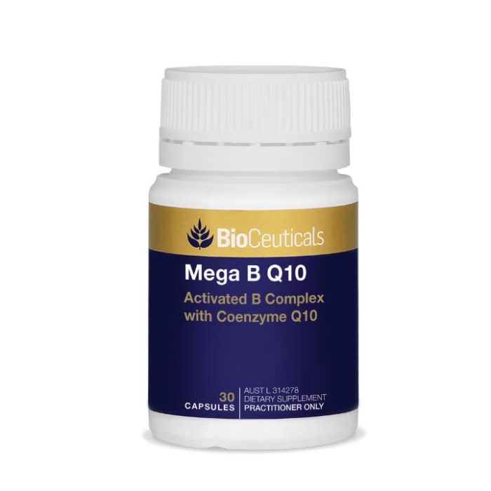 Bioceuticals Mega B Q10 (30 capsules) SHOP ONLINE Vim & Co