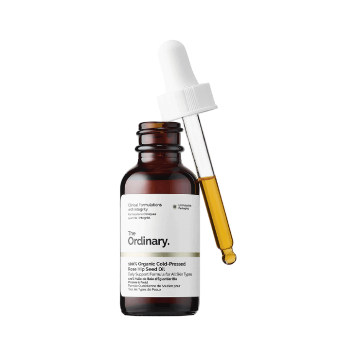 the ordinary 100% organic cold pressed rose hip seed oil