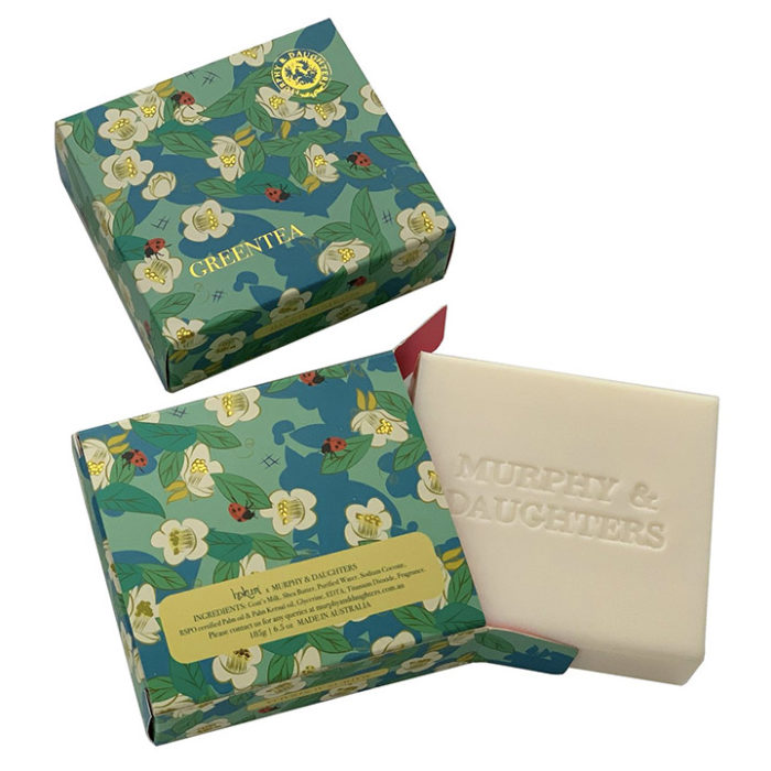 MURPHY AND DAUGHTERS Boxed Soap- Green Tea
