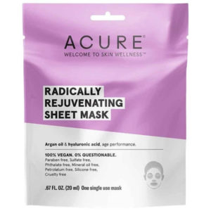 ACURE Radically Rejuvenating sheet mask 20ml