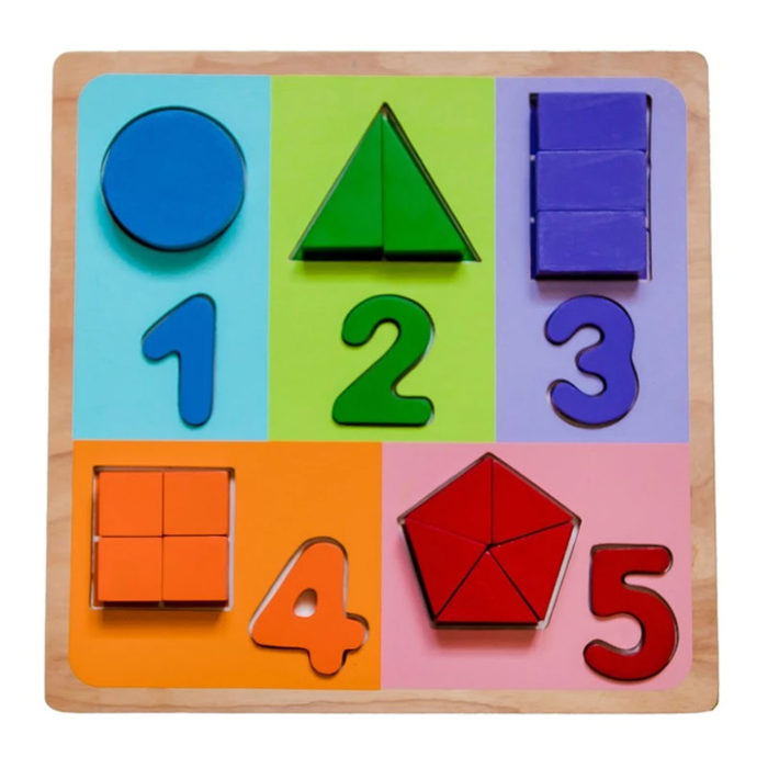 Fractions with Numbers Puzzle