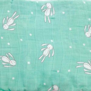 WILDWOOD KIDS Bamboo Wrap Mint Bunny