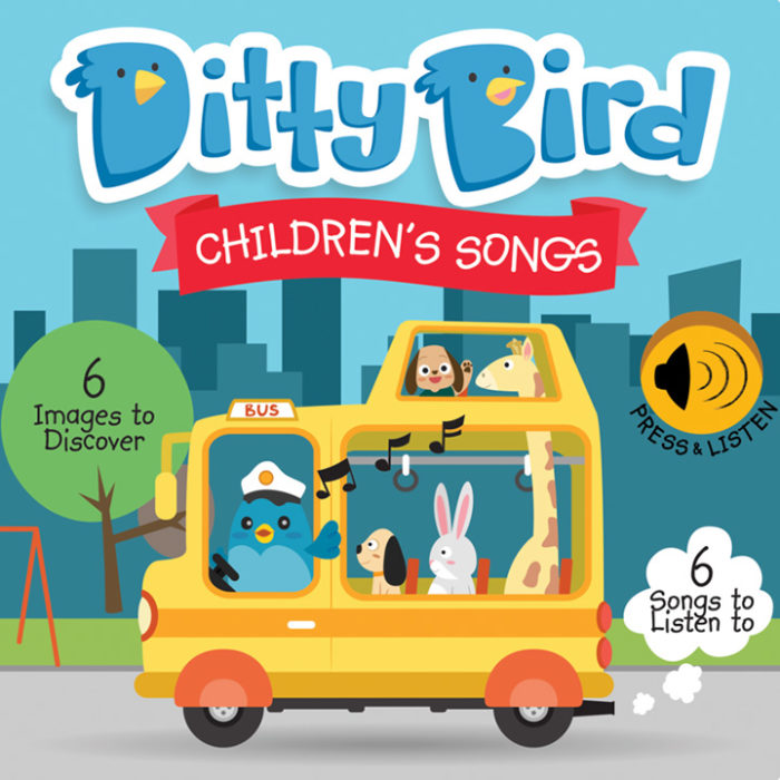 DITTY BIRD Children's Songs Board Book