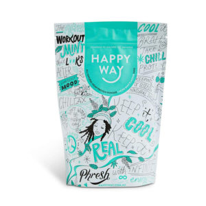 HAPPY WAY Hemp Protein Cacao Mint 500g