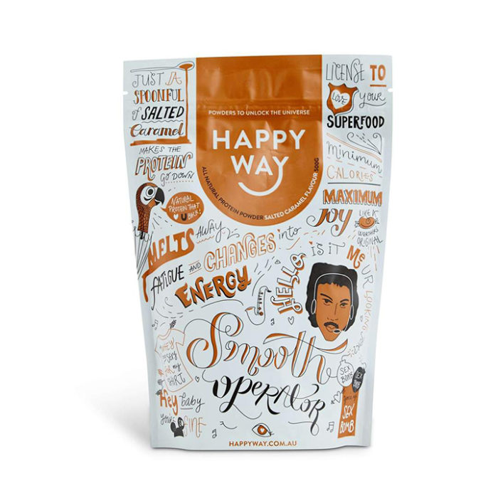 HAPPY WAY Salted Caramel Whey Protein 500g