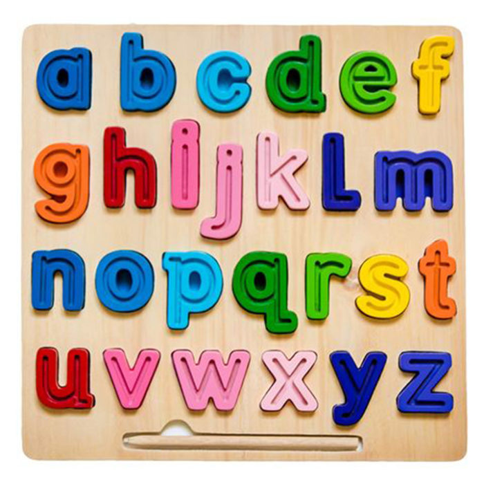 KIDDIE CONNECT Abc (lowercase) Chunky and Tracing Puzzle