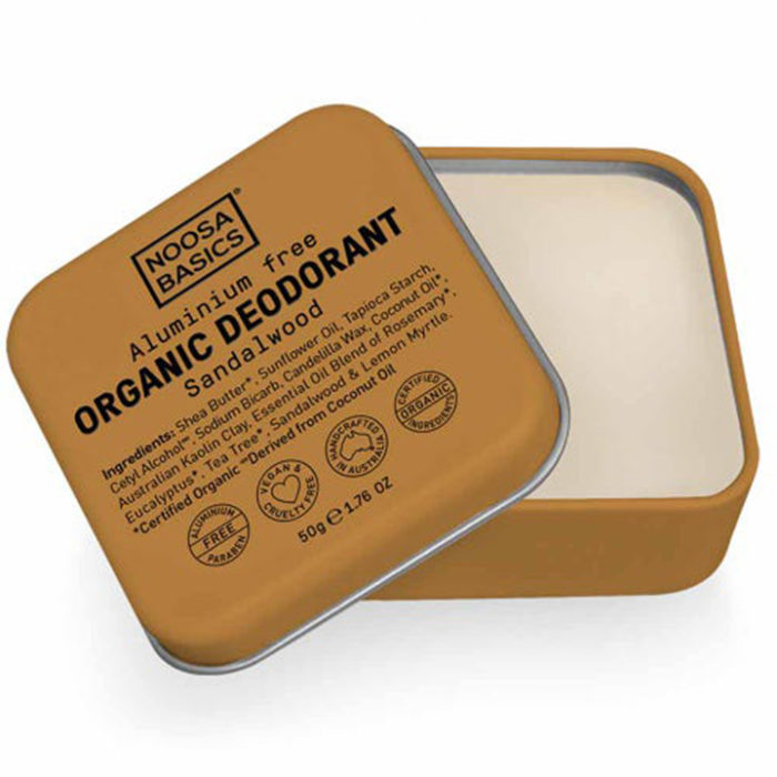 NOOSA BASICS Deodorant Tin - Sandalwood 50g