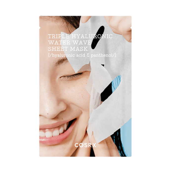 triple hyaluronic water wave sheet mask