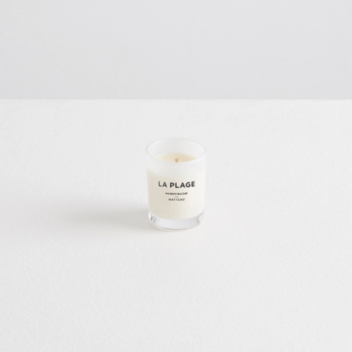 la plage mini scented candle