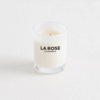 la rose scented candle