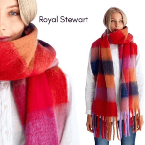 mosk scarf royal stewart