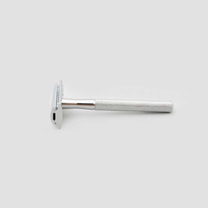 reusable razor silver