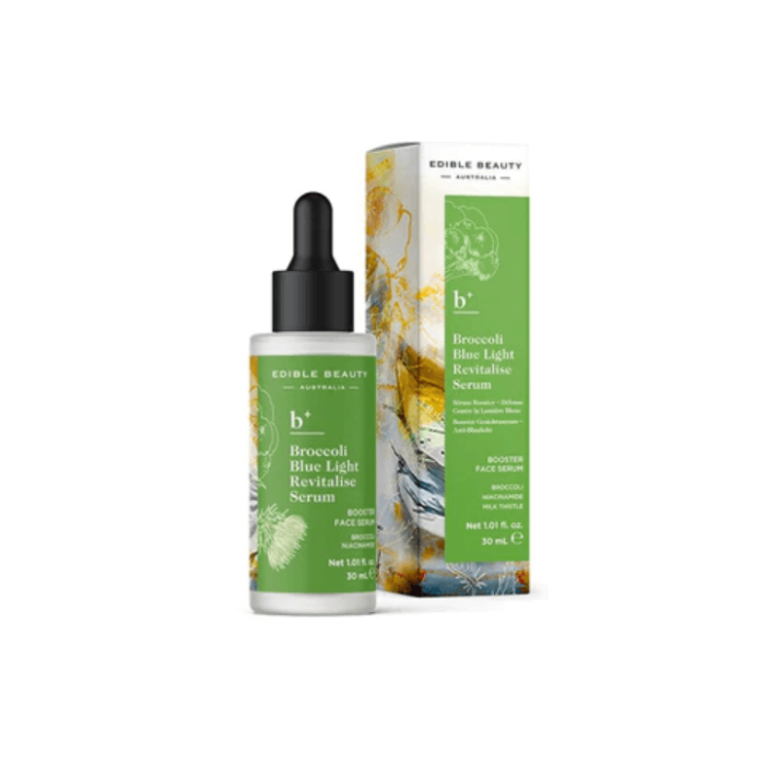 broccoli blue light revitalise serum