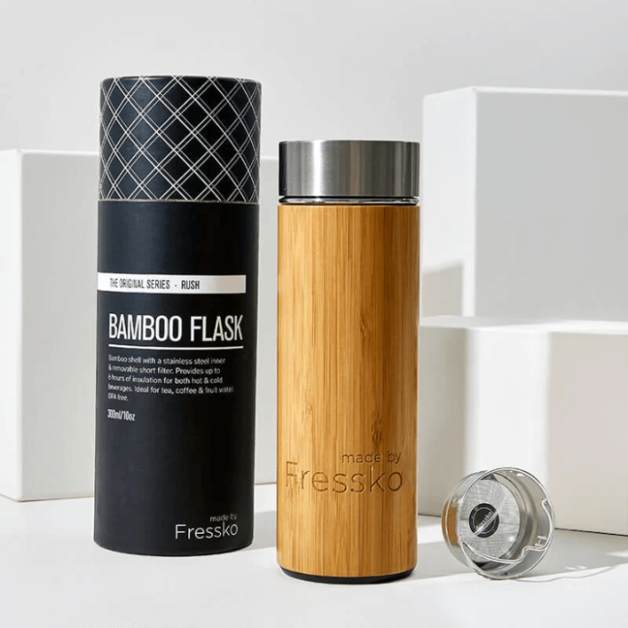 fressko rush bamboo flask