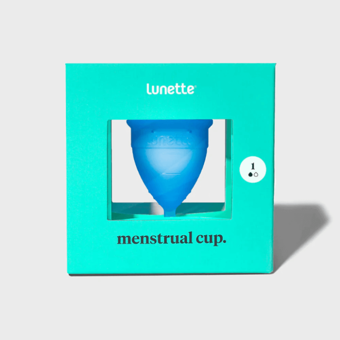 LUNETTE MENSTRUAL CUP 1 BLUE