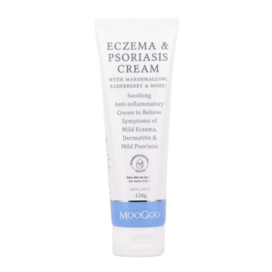 moogoo eczema & psoriasis cream with marshmellow & eldenberry