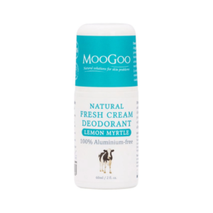 moogoo natural fresh cream deodorant lemon myrtle