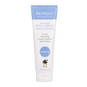 moogoo natural full cream moisturiser 120g