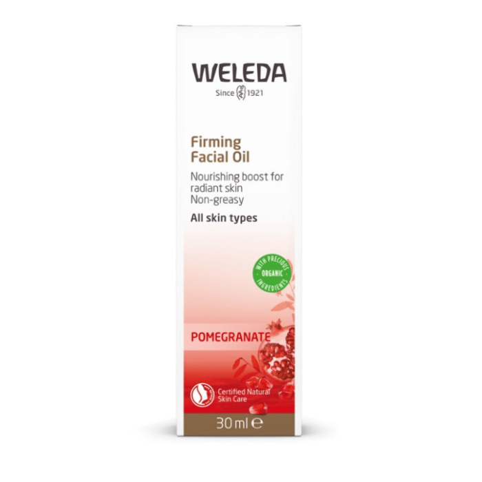 weleda firming facial oil