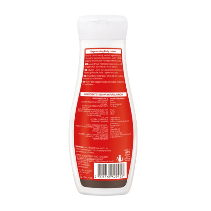 weleda regenerating body lotion