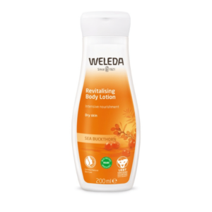 weleda revitalising body lotion sea buckthorn