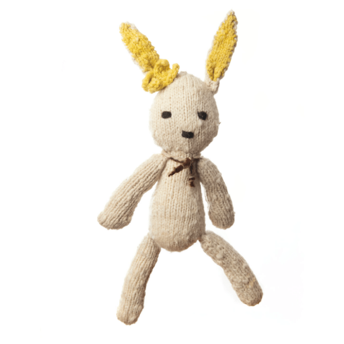 Ditsy Rabbit Cream Large