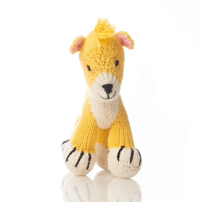 Organic Cotton Bush Baby Lion