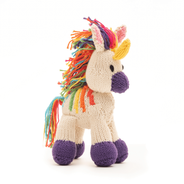 Organic Cotton Bush Baby Unicorn