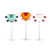 grand pompom candle holder array