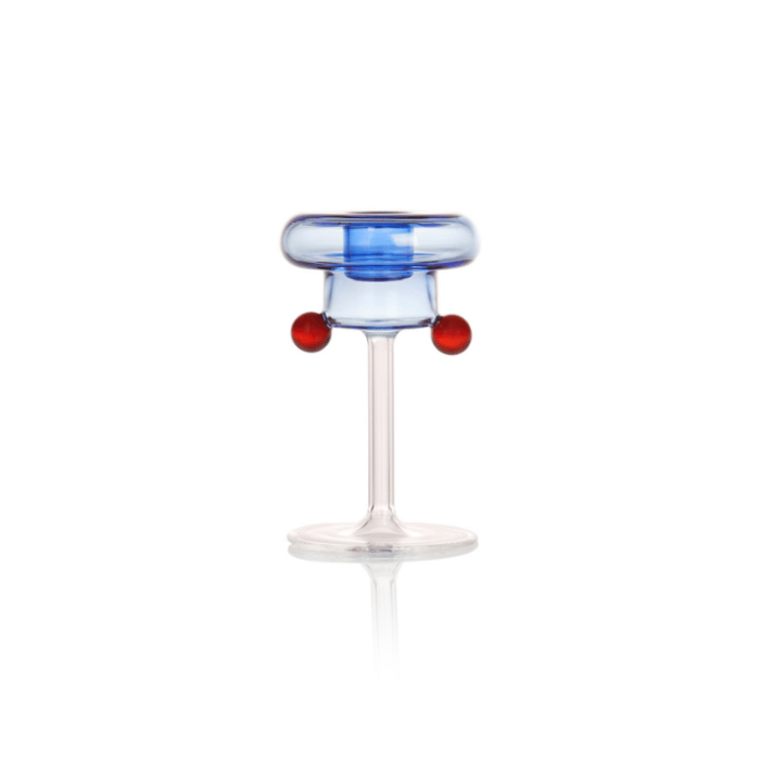 petit pompom candle holder azure (3)