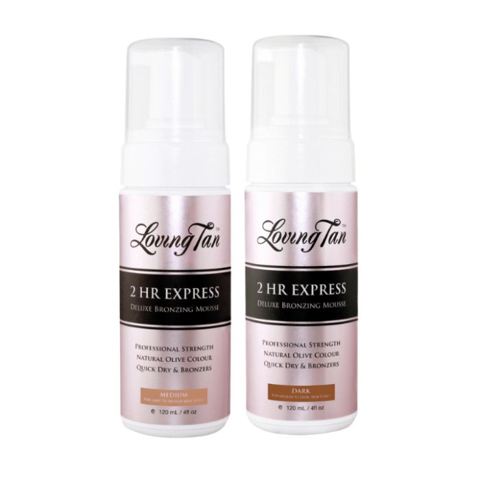 2 hr express bronzing mousse