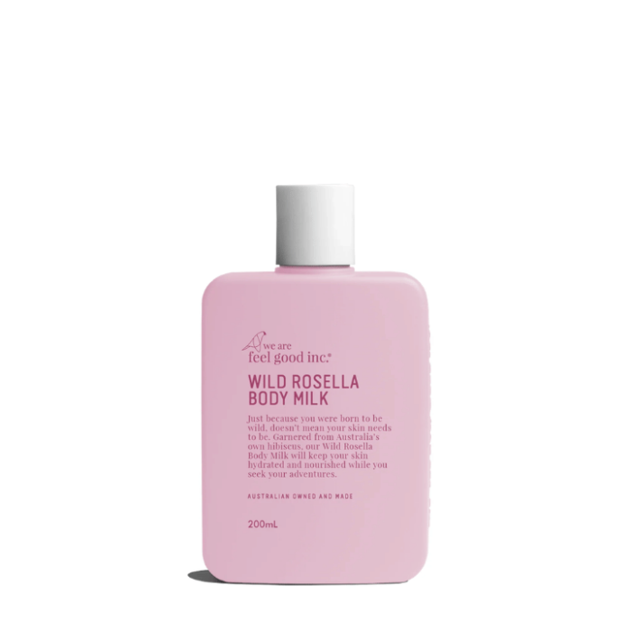 We are feel good wild rosella body milk 200ml