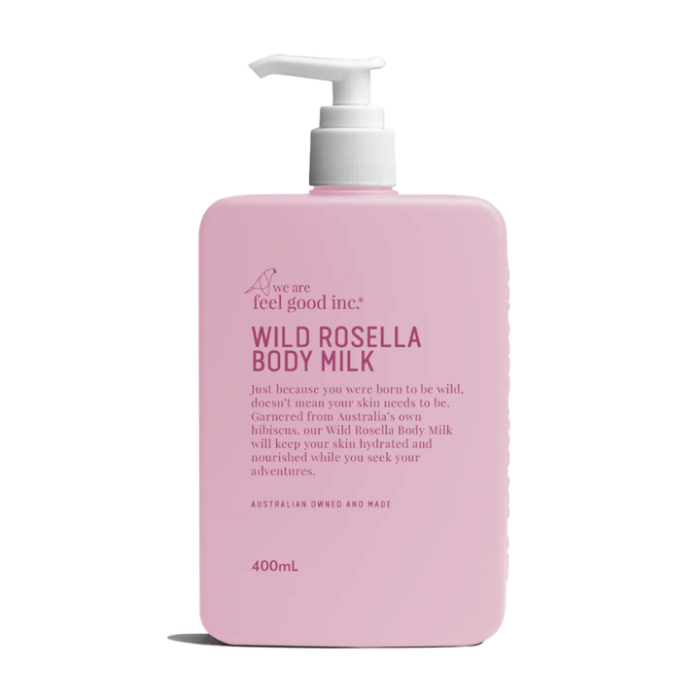 We are feel good wild rosella body milk 400ml